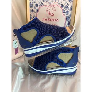 JBU Women’s Blue Sport Sandals Size 9 Wide New With Tags Comfort